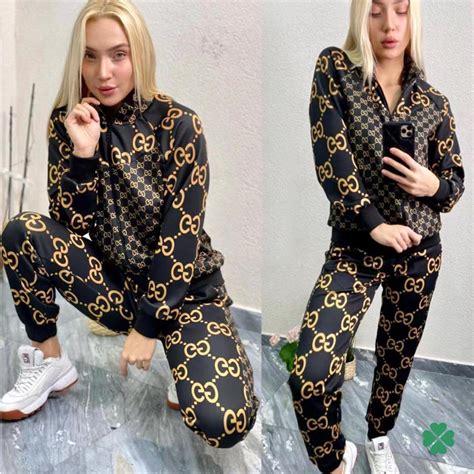 gucci tracksuit womens sale|gucci tracksuit joggers for women.